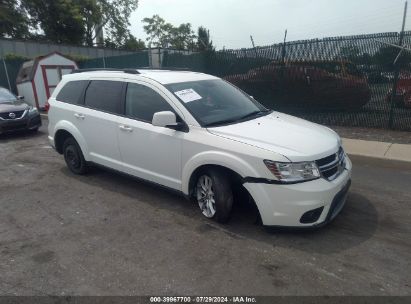 2016 DODGE JOURNEY SXT White  Flexible Fuel 3C4PDCBG1GT214510 photo #1