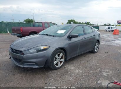 2015 DODGE DART SXT Gray  Gasoline 1C3CDFBB0FD172621 photo #3