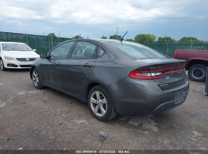 2015 DODGE DART SXT Gray  Gasoline 1C3CDFBB0FD172621 photo #4