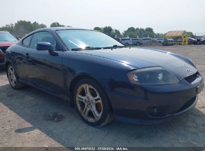 2006 HYUNDAI TIBURON GT/GT LIMITED/SE Blue  Gasoline KMHHN65F26U218541 photo #1