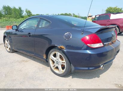 2006 HYUNDAI TIBURON GT/GT LIMITED/SE Blue  Gasoline KMHHN65F26U218541 photo #4