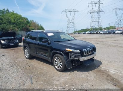 2017 JEEP CHEROKEE LIMITED 4X4 Black  Gasoline 1C4PJMDB8HW634406 photo #1