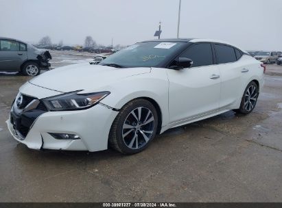 2017 NISSAN MAXIMA 3.5 PLATINUM White  Gasoline 1N4AA6AP5HC403018 photo #3