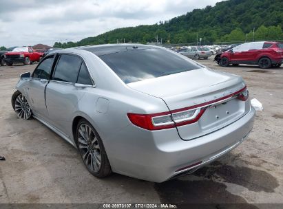 2017 LINCOLN CONTINENTAL SELECT Silver  Gasoline 1LN6L9TK2H5616831 photo #4