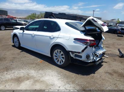 2024 TOYOTA CAMRY LE White  Gasoline 4T1R11AK7RU205245 photo #4