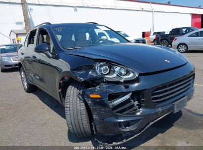 2018 PORSCHE CAYENNE PLATINUM EDITION Black  Gasoline WP1AA2A21JKA04088 photo #1