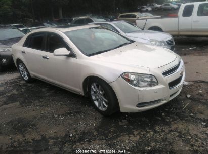 2011 CHEVROLET MALIBU LTZ White sedan 4d flexible fuel 1G1ZE5EU2BF360669 photo #1