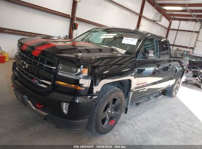 2017 CHEVROLET SILVERADO 1500 1LT/2LT Black  Gasoline 1GCVKREC6HZ407741 photo #3