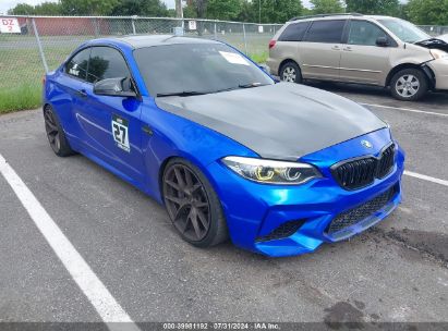 2019 BMW M2 COMPETITION Blue  Gasoline WBS2U7C57K7D10519 photo #1