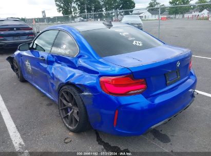 2019 BMW M2 COMPETITION Blue  Gasoline WBS2U7C57K7D10519 photo #4