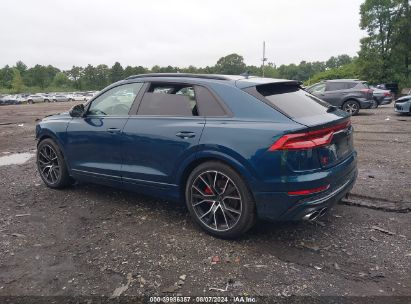 2022 AUDI SQ8 PREMIUM PLUS TFSI QUATTRO TIPTRONIC Dark Blue  Gasoline WA1AWBF11ND023473 photo #4