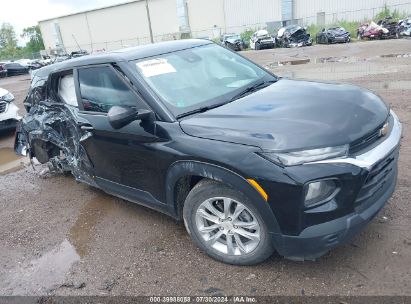 2021 CHEVROLET TRAILBLAZER FWD LS Black  gas KL79MMS21MB055856 photo #1