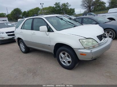 2002 LEXUS RX 300 White 4dr spor gas JTJHF10U120261597 photo #1