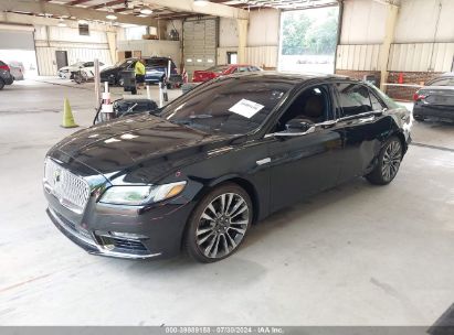 2017 LINCOLN CONTINENTAL RESERVE Black  Gasoline 1LN6L9RP7H5629092 photo #3