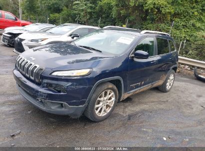 2014 JEEP CHEROKEE LATITUDE Blue  Gasoline 1C4PJLCB6EW162889 photo #3