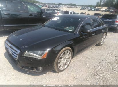 2012 AUDI A8 L 4.2 Black  Gasoline WAURVAFDXCN002982 photo #3