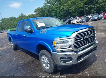 2022 RAM 3500 LARAMIE  4X4 8' BOX Blue  Diesel 3C63R3JL2NG116579 photo #1