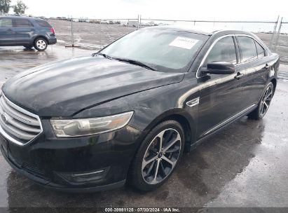 2015 FORD TAURUS SEL Black  Gasoline 1FAHP2E87FG184514 photo #3