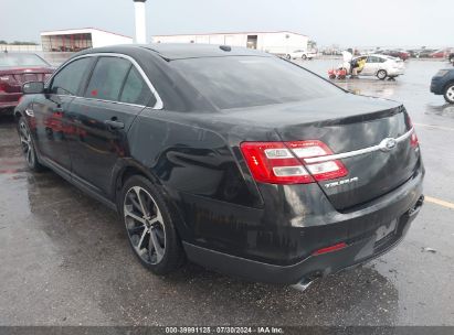 2015 FORD TAURUS SEL Black  Gasoline 1FAHP2E87FG184514 photo #4