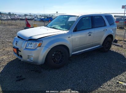 2009 MERCURY MARINER V6 Silver  Gasoline 4M2CU91G09KJ17767 photo #3