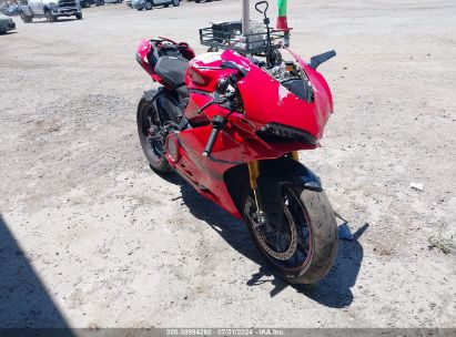 2017 DUCATI SUPERBIKE 1299 PANIGALE/S Red  Gasoline ZDM14BYW4HB008796 photo #1