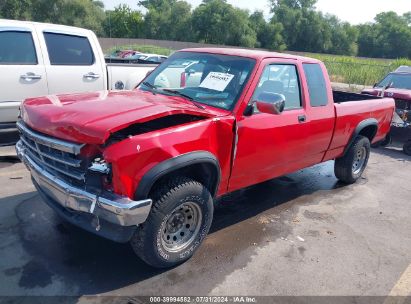 1996 DODGE DAKOTA Red  Gasoline 1B7GG23Y7TS531955 photo #3