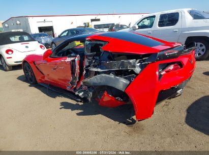 2015 CHEVROLET CORVETTE STINGRAY Red  Gasoline 1G1YD2D7XF5105191 photo #4