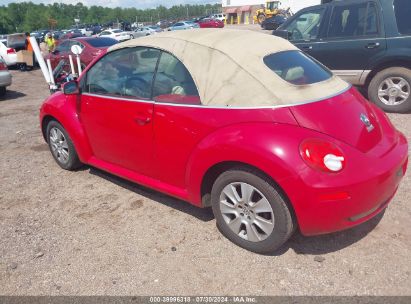 2009 VOLKSWAGEN NEW BEETLE 2.5L Red  Gasoline 3VWRF31Y79M405162 photo #4