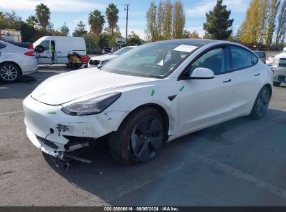 2021 TESLA MODEL 3 STANDARD RANGE PLUS REAR-WHEEL DRIVE White  Electric 5YJ3E1EA7MF976855 photo #3