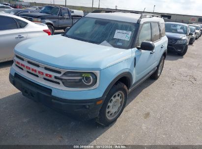 2023 FORD BRONCO SPORT HERITAGE Light Blue  Gasoline 3FMCR9G65PRE24846 photo #3