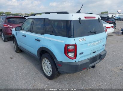 2023 FORD BRONCO SPORT HERITAGE Light Blue  Gasoline 3FMCR9G65PRE24846 photo #4