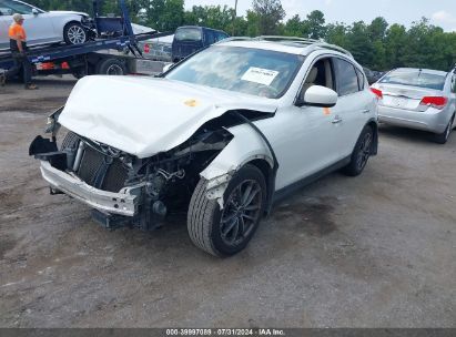 2008 INFINITI EX35 JOURNEY White  Gasoline JNKAJ09E98M305807 photo #3