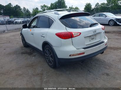 2008 INFINITI EX35 JOURNEY White  Gasoline JNKAJ09E98M305807 photo #4