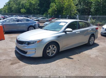 2018 KIA OPTIMA LX Silver  Gasoline 5XXGT4L3XJG248954 photo #3