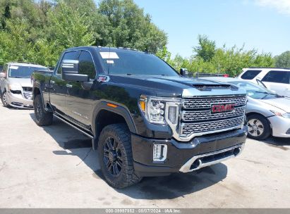 2022 GMC SIERRA 2500HD 4WD  STANDARD BED DENALI Black  Diesel 1GT49REY7NF189020 photo #3