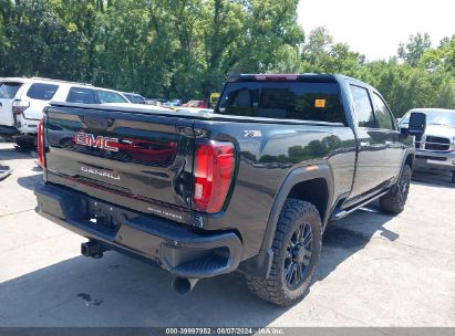 2022 GMC SIERRA 2500HD 4WD  STANDARD BED DENALI Black  Diesel 1GT49REY7NF189020 photo #4