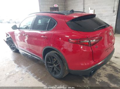 2020 ALFA ROMEO STELVIO AWD Red  Gasoline ZASPAKAN7L7C90838 photo #4