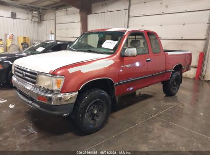 1995 TOYOTA T100 XTRACAB SR5 Red  Gasoline JT4VD22F4S0015742 photo #3