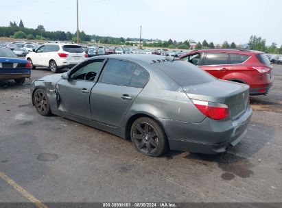 2004 BMW 530I Gray  Gasoline WBANA73544B812282 photo #4