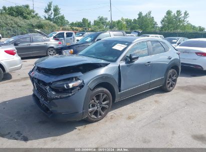 2022 MAZDA CX-30 CARBON EDITION Gray  Gasoline 3MVDMBCL0NM407049 photo #3