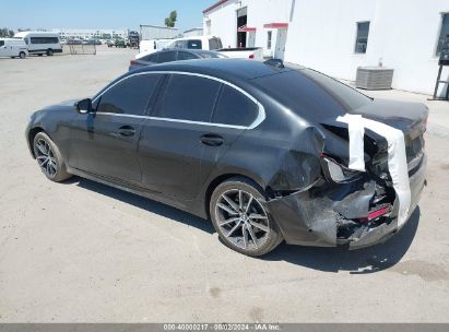 2019 BMW 330I Black  Gasoline 3MW5R1J59K8A04307 photo #4