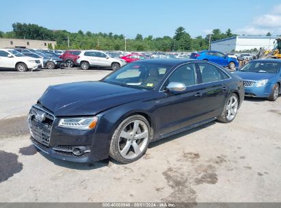 2016 AUDI S8 4.0T PLUS Blue  Gasoline WUAJ5AFD6GN901007 photo #3