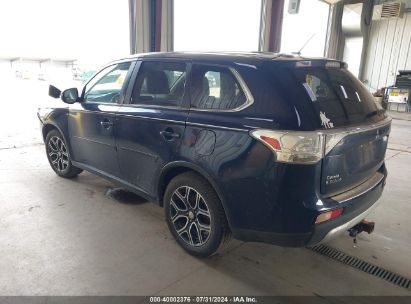 2015 MITSUBISHI OUTLANDER GT Blue  Gasoline JA4JZ4AX4FZ010381 photo #4