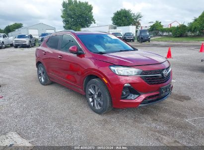 2021 BUICK ENCORE GX AWD SELECT Burgundy  Gasoline KL4MMESLXMB061256 photo #1