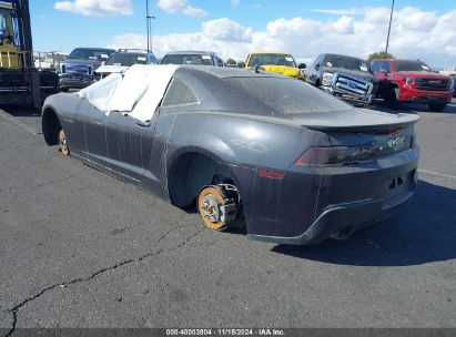 2015 CHEVROLET CAMARO 1LS Black  Gasoline 2G1FA1E3XF9296944 photo #4