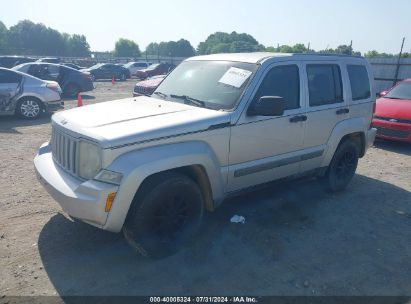 2012 JEEP LIBERTY SPORT Silver  Gasoline 1C4PJLAK8CW109076 photo #3