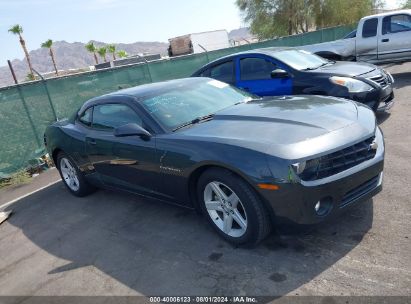 2012 CHEVROLET CAMARO 1LT Black  Gasoline 2G1FB1E35C9201814 photo #1