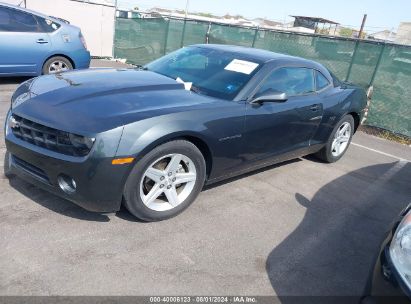 2012 CHEVROLET CAMARO 1LT Black  Gasoline 2G1FB1E35C9201814 photo #3