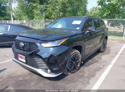 2024 TOYOTA HIGHLANDER XSE Black  Gasoline 5TDKDRBH0RS567761 photo #3