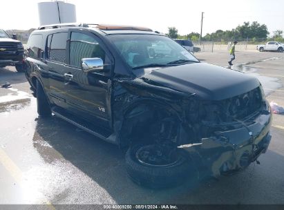 2008 NISSAN ARMADA LE Black  Flexible Fuel 5N1BA08D98N629960 photo #1